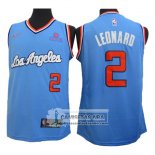 Camiseta Los Angeles Clippers Kawhi Leonard 2019-20 Azul