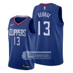 Camiseta Los Angeles Clippers Paul George Icon 2019 Azul