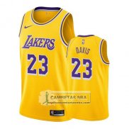Camiseta Los Angeles Lakers Anthony Davis Icon 2019-20 Amarillo