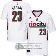 Camiseta Manga Corta Blazers Crabbe Blanco