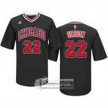 Camiseta Manga Corta Bulls Taj Gibson Negro