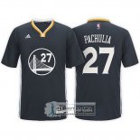 Camiseta Manga Corta Warriors Pachulia Negro