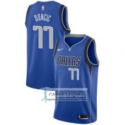 Camiseta Mavericks Luka Doncic Icon 2017-18 Azul