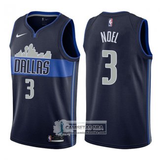 Camiseta Mavericks Nerlens Noel Statement Azul