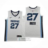Camiseta Memphis Grizzlies Cameron Boozer NO 27 Association 2026-27 Blanco