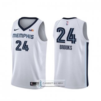 Camiseta Memphis Grizzlies Dillon Brooks Association Blanco