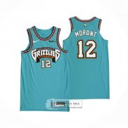 Camiseta Memphis Grizzlies Ja Morant NO 12 Classic Autentico Verde