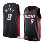 Camiseta Miami Heat Kelly Olynyk Icon 2018 Negro