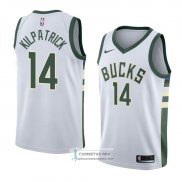 Camiseta Milwaukee Bucks Sean Kilpatrick Association 2018 Blanco