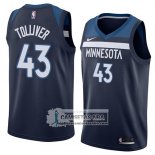 Camiseta Minnesota Timberwolves Anthony Tolliver Icon 2018 Azul