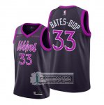 Camiseta Minnesota Timberwolves Keita Bates-Diop Ciudad Edition Violeta