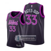 Camiseta Minnesota Timberwolves Keita Bates-Diop Ciudad Edition Violeta