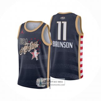 Camiseta NBA All Star 2026 Jalen Brunson NO 11 Azul