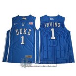 Camiseta NCAA Duke Blue Devils Kyrie Irving Azul