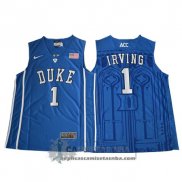 Camiseta NCAA Duke Blue Devils Kyrie Irving Azul