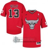 Camiseta Navidad Bulls Noah 2013 Rojo