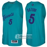 Camiseta Navidad Hornets Nicolas Batum 2016 Teal