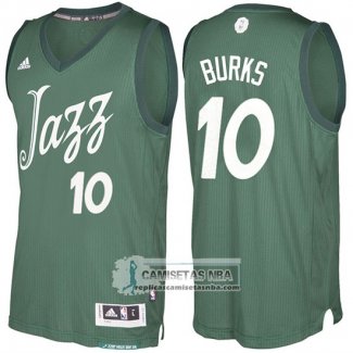 Camiseta Navidad Jazz Alec Burks 2016 Veder