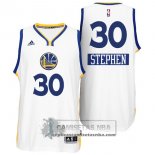 Camiseta Navidad Warriors Curry 2014 Blanco