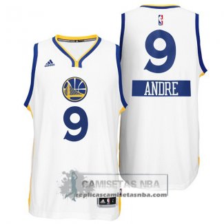 Camiseta Navidad Warriors Iguodala 2014 Blanco