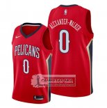 Camiseta New Orleans Pelicans Nickeil Alexander-Walker Statement Rojo