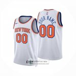 Camiseta New York Knicks Personalizada Association 2024-25 Blanco