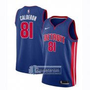 Camiseta Nino Pistons Jose Calderon Swingman 2018-19 Azul