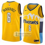 Camiseta Nuggets Jarred Vanderbilt Statement 2018 Amarillo