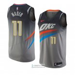 Camiseta Oklahoma City Thunder Abdel Nader Ciudad 2018 Gris