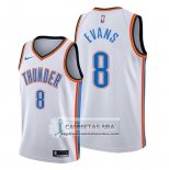 Camiseta Oklahoma City Thunder Jawun Evans Association Blanco