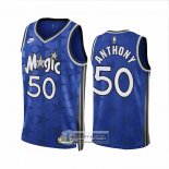 Camiseta Orlando Magic Cole Anthony NO 50 Classic 2023-24 Azul