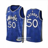 Camiseta Orlando Magic Cole Anthony NO 50 Classic 2023-24 Azul