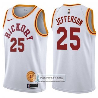 Camiseta Pacers Al Jefferson Classic 2017-18 Blanco