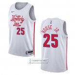 Camiseta Philadelphia 76ers Danuel House JR. NO 25 Ciudad 2022-23 Blanco