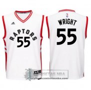 Camiseta Raptors Wright Blanco