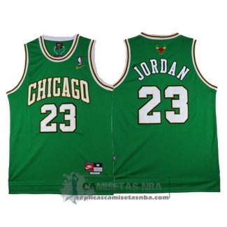 Camiseta Retro Bulls Jordan Verde