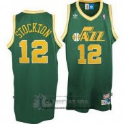 Camiseta Retro Jazz Stockton Verde