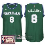 Camiseta Retro Mavericks Williams Verde