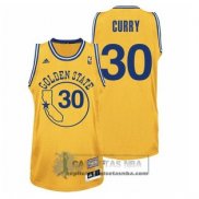 Camiseta Retro Warriors Curry Amarillo