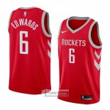 Camiseta Rockets Vincent Edwards Icon 2017-18 Rojo