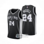 Camiseta San Antonio Spurs Devin Vassell NO 24 Icon 2025-26 Negro