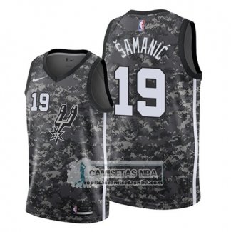 Camiseta San Antonio Spurs Luka Samanic Ciudad 2019-20 Camuflaje
