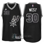 Camiseta Spurs West Negro