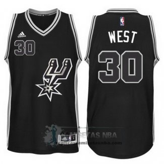 Camiseta Spurs West Negro