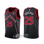 Camiseta Toronto Raptors Chris Boucher Statement 2020-21 Negro