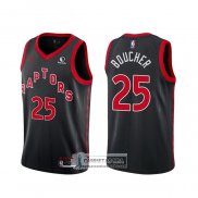 Camiseta Toronto Raptors Chris Boucher Statement 2020-21 Negro