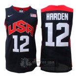 Camiseta USA 2012 Harden Negro