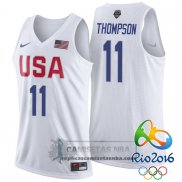 Camiseta USA 2016 Thompson Blanco