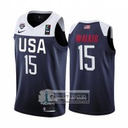 Camiseta USA Kemba Walker 2019 FIBA Basketball World Cup Azul