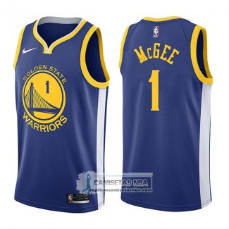 Camiseta Warriors Javale Mcgee Icon 2017-18 Azul